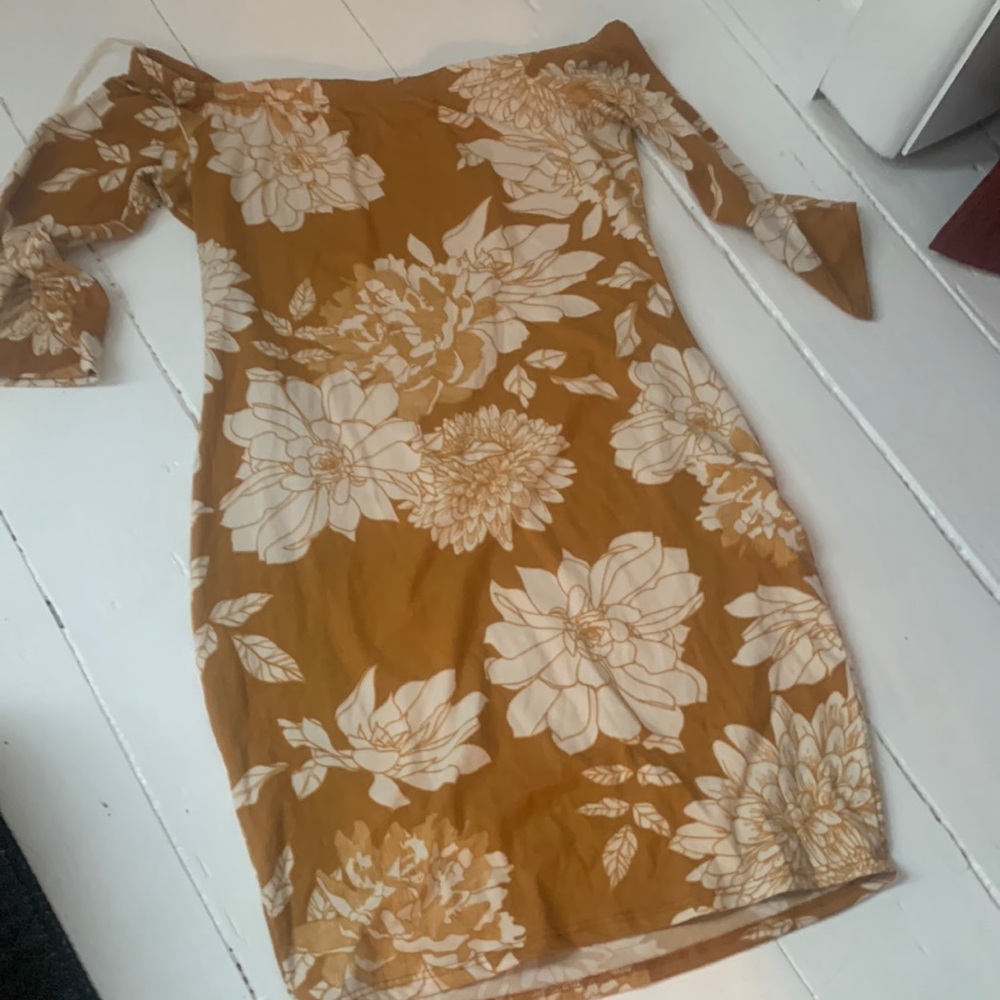Mini dress- bright and floral!